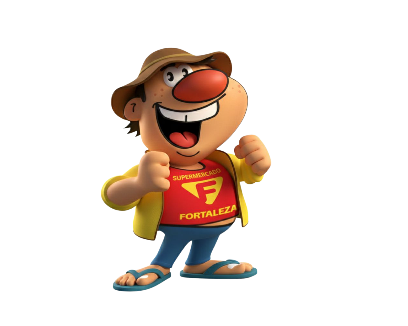 Mascote do Supermercado Fortaleza